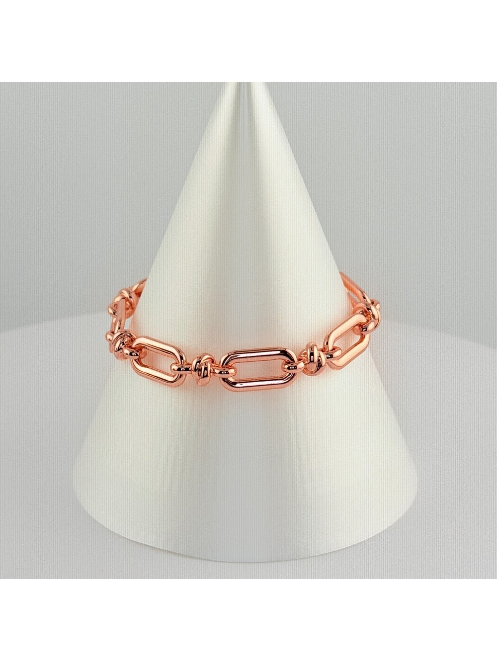 Bomb Party Single Stack Pulley Bracelet - on Rose Gold #61